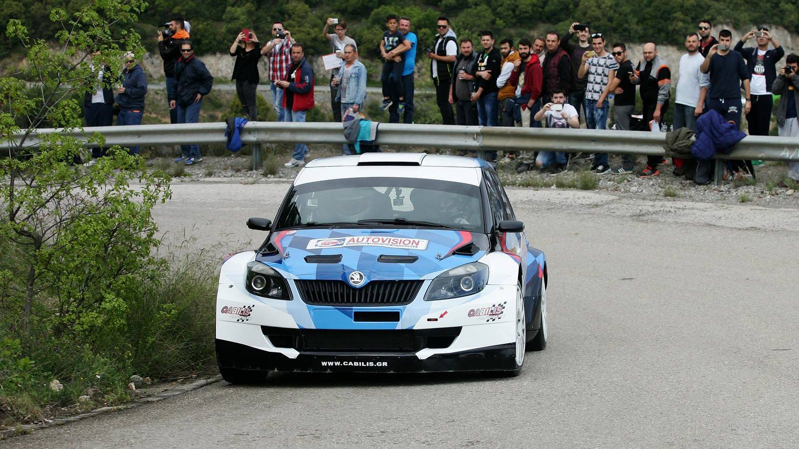 Παναγιώτης Καμπύλης-Γιάννης Μπεσλίδης (Skoda Fabia S2000, C1-S2000) - 2οι γενικής